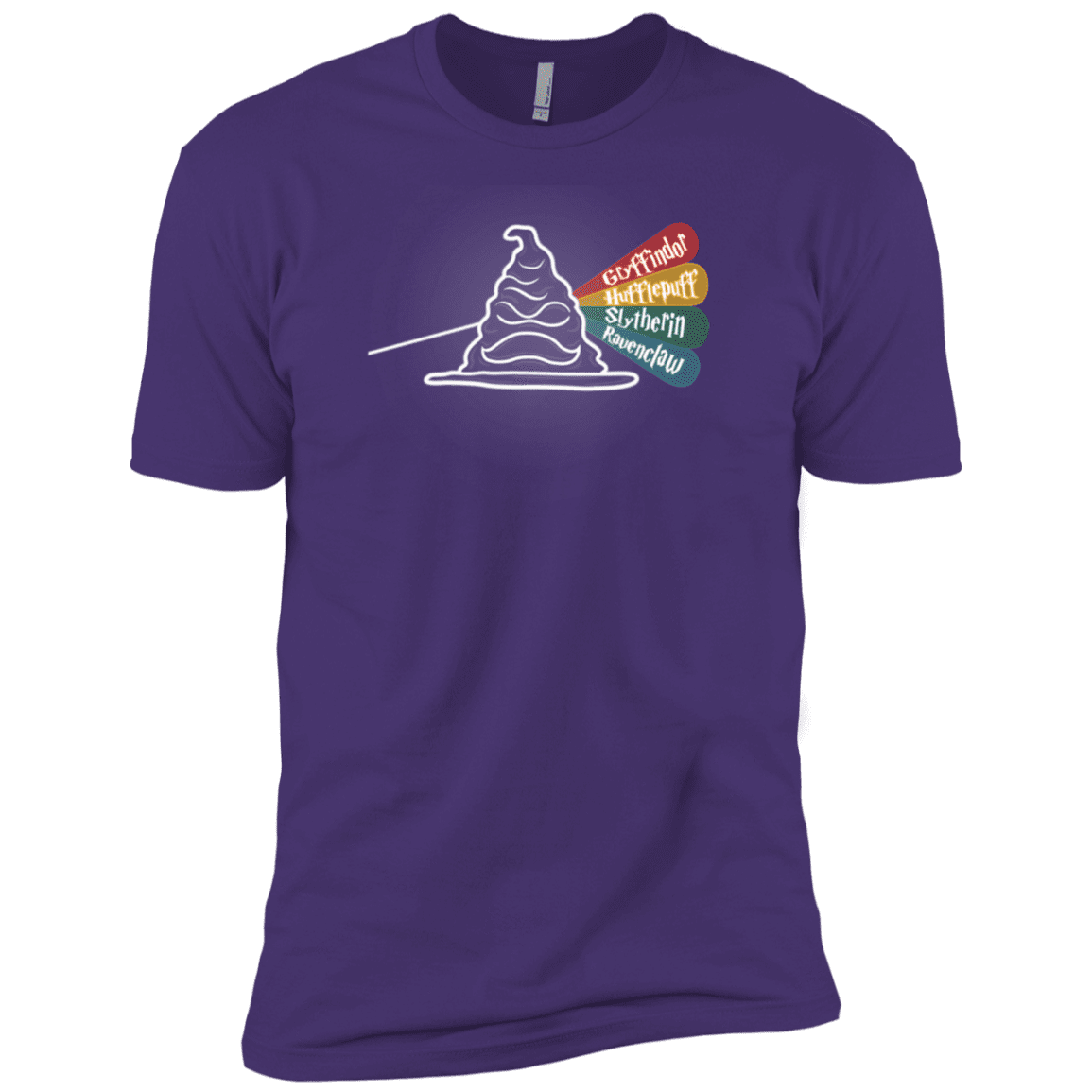 T-Shirts Purple Rush/ / X-Small Dark Side of the Hat Men's Premium T-Shirt