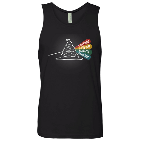 T-Shirts Black / S Dark Side of the Hat Men's Premium Tank Top