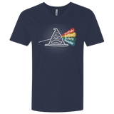T-Shirts Midnight Navy / X-Small Dark Side of the Hat Men's Premium V-Neck
