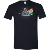 T-Shirts Black / X-Small Dark Side of the Hat Men's Semi-Fitted Softstyle