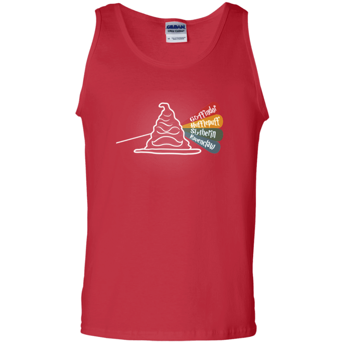 T-Shirts Red / S Dark Side of the Hat Men's Tank Top