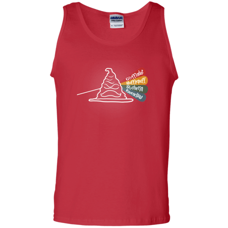 T-Shirts Red / S Dark Side of the Hat Men's Tank Top