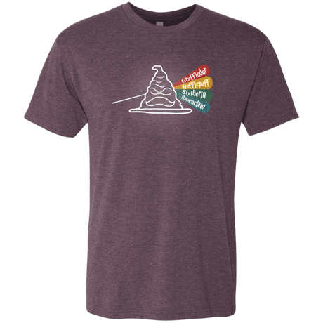T-Shirts Vintage Purple / S Dark Side of the Hat Men's Triblend T-Shirt