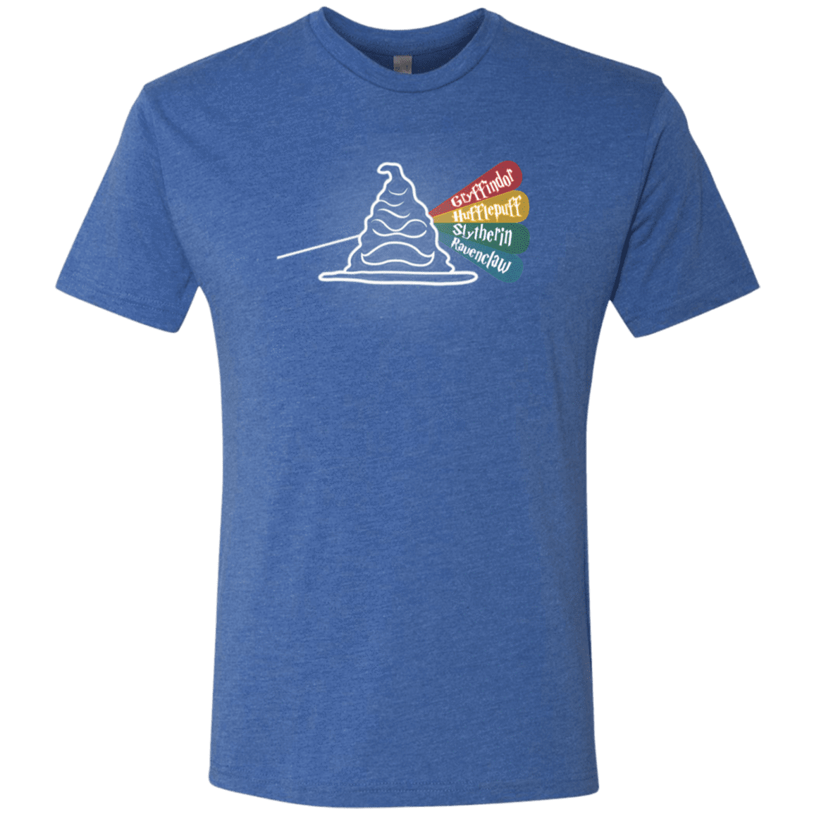 T-Shirts Vintage Royal / S Dark Side of the Hat Men's Triblend T-Shirt