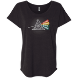 T-Shirts Vintage Black / X-Small Dark Side of the Hat Triblend Dolman Sleeve