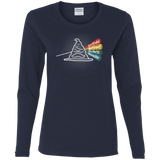 T-Shirts Navy / S Dark Side of the Hat Women's Long Sleeve T-Shirt