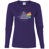 T-Shirts Purple / S Dark Side of the Hat Women's Long Sleeve T-Shirt