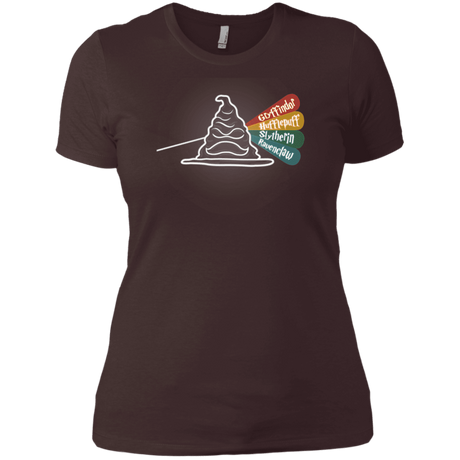 T-Shirts Dark Chocolate / X-Small Dark Side of the Hat Women's Premium T-Shirt