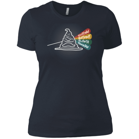 T-Shirts Indigo / X-Small Dark Side of the Hat Women's Premium T-Shirt