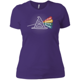 T-Shirts Purple Rush/ / X-Small Dark Side of the Hat Women's Premium T-Shirt