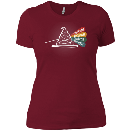 T-Shirts Scarlet / X-Small Dark Side of the Hat Women's Premium T-Shirt