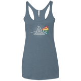 T-Shirts Indigo / X-Small Dark Side of the Hat Women's Triblend Racerback Tank
