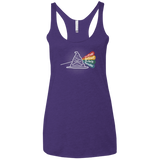 T-Shirts Purple Rush / X-Small Dark Side of the Hat Women's Triblend Racerback Tank