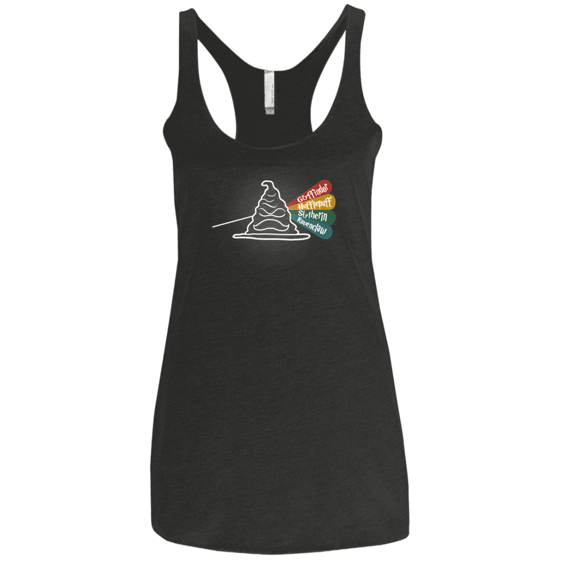 T-Shirts Vintage Black / X-Small Dark Side of the Hat Women's Triblend Racerback Tank