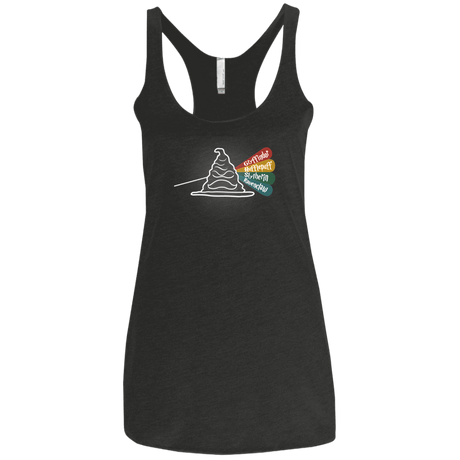T-Shirts Vintage Black / X-Small Dark Side of the Hat Women's Triblend Racerback Tank