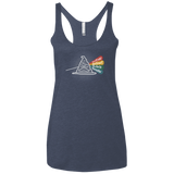 T-Shirts Vintage Navy / X-Small Dark Side of the Hat Women's Triblend Racerback Tank