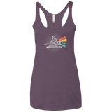 T-Shirts Vintage Purple / X-Small Dark Side of the Hat Women's Triblend Racerback Tank