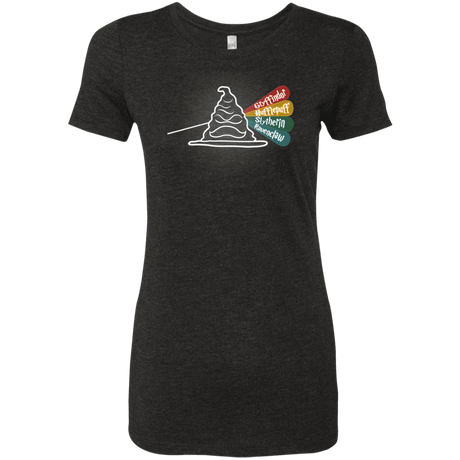 T-Shirts Vintage Black / S Dark Side of the Hat Women's Triblend T-Shirt