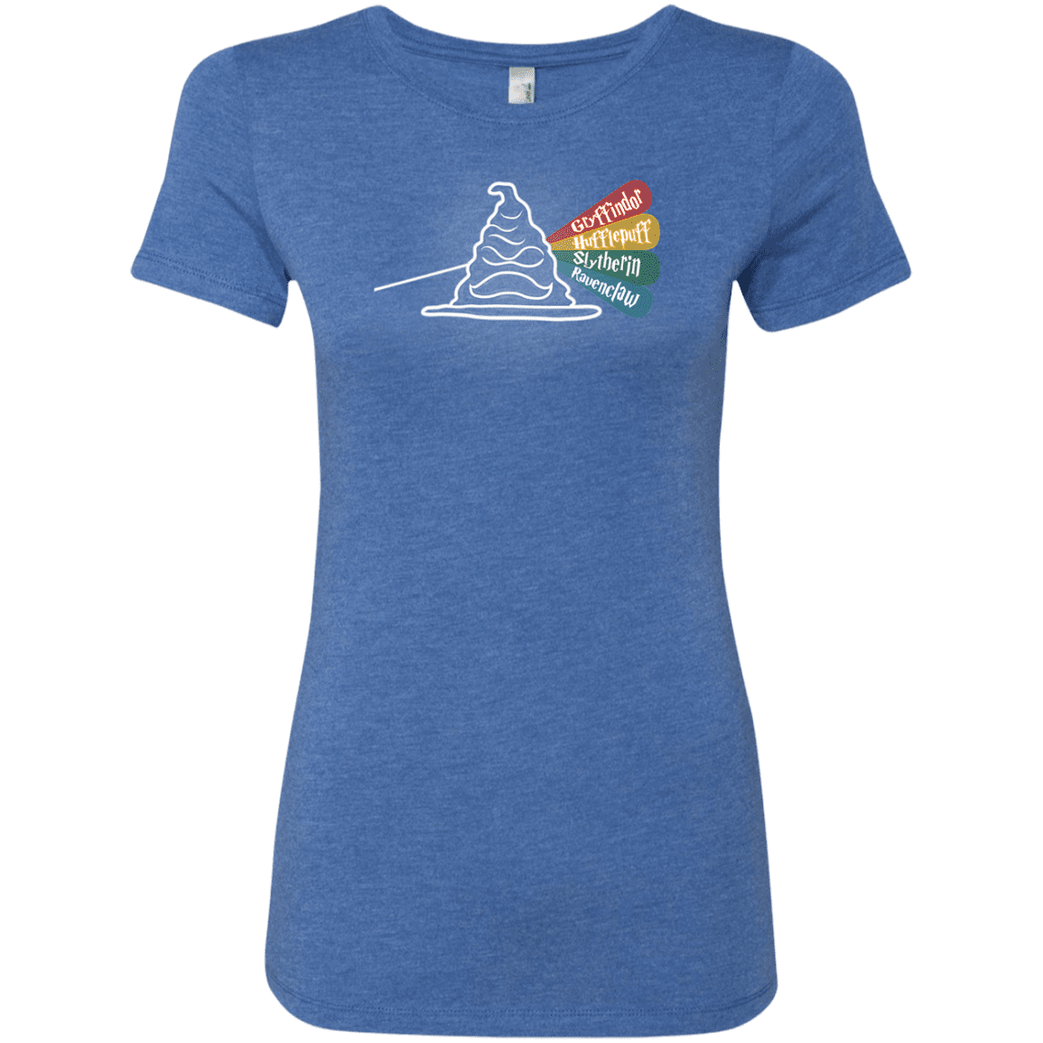 T-Shirts Vintage Royal / S Dark Side of the Hat Women's Triblend T-Shirt