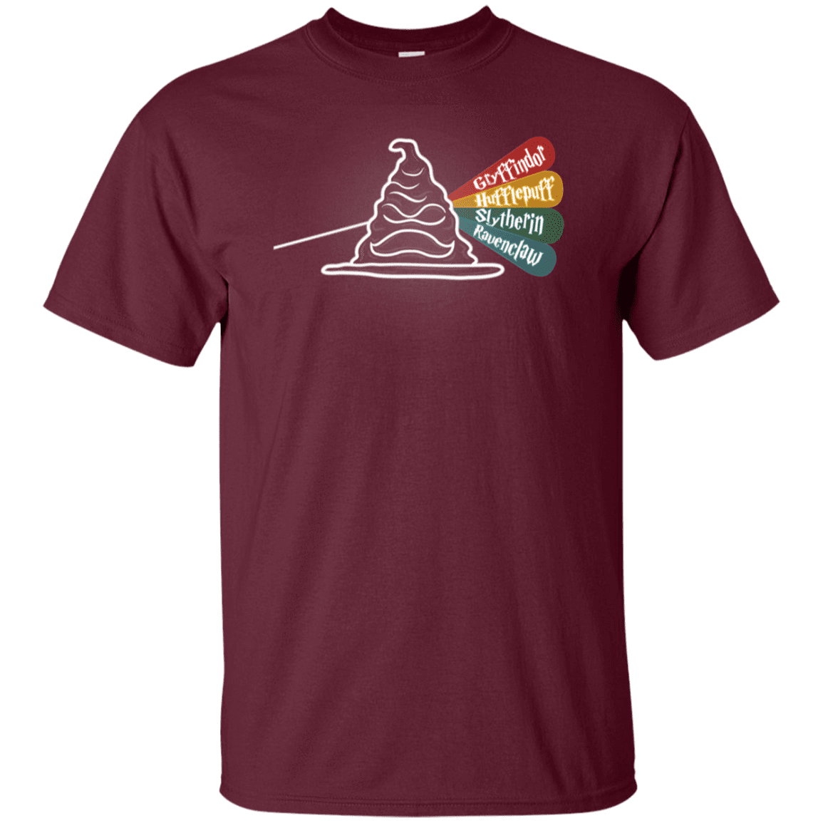 T-Shirts Maroon / YXS Dark Side of the Hat Youth T-Shirt