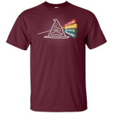 T-Shirts Maroon / YXS Dark Side of the Hat Youth T-Shirt