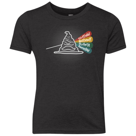 T-Shirts Vintage Black / YXS Dark Side of the Hat Youth Triblend T-Shirt