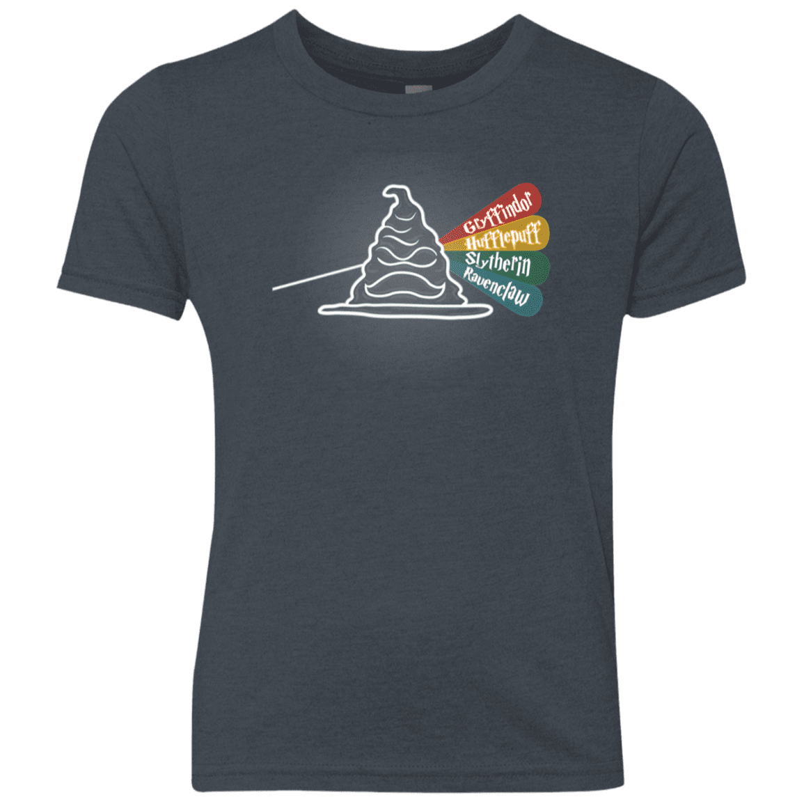 T-Shirts Vintage Navy / YXS Dark Side of the Hat Youth Triblend T-Shirt