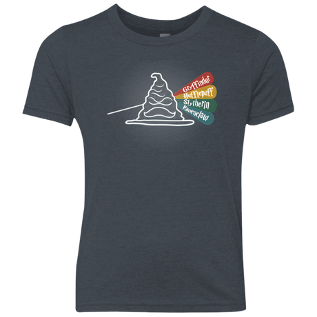 T-Shirts Vintage Navy / YXS Dark Side of the Hat Youth Triblend T-Shirt