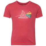T-Shirts Vintage Red / YXS Dark Side of the Hat Youth Triblend T-Shirt