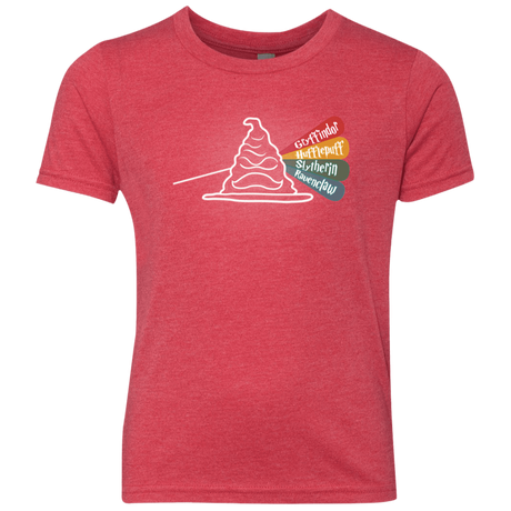 T-Shirts Vintage Red / YXS Dark Side of the Hat Youth Triblend T-Shirt