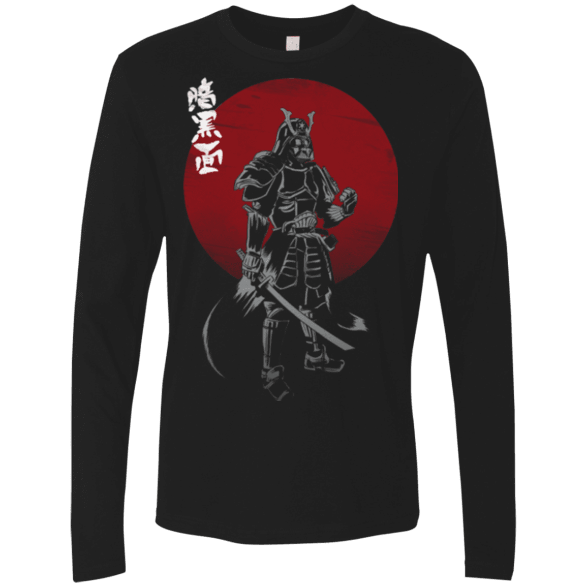 T-Shirts Black / Small Dark Side of the Samurai Men's Premium Long Sleeve