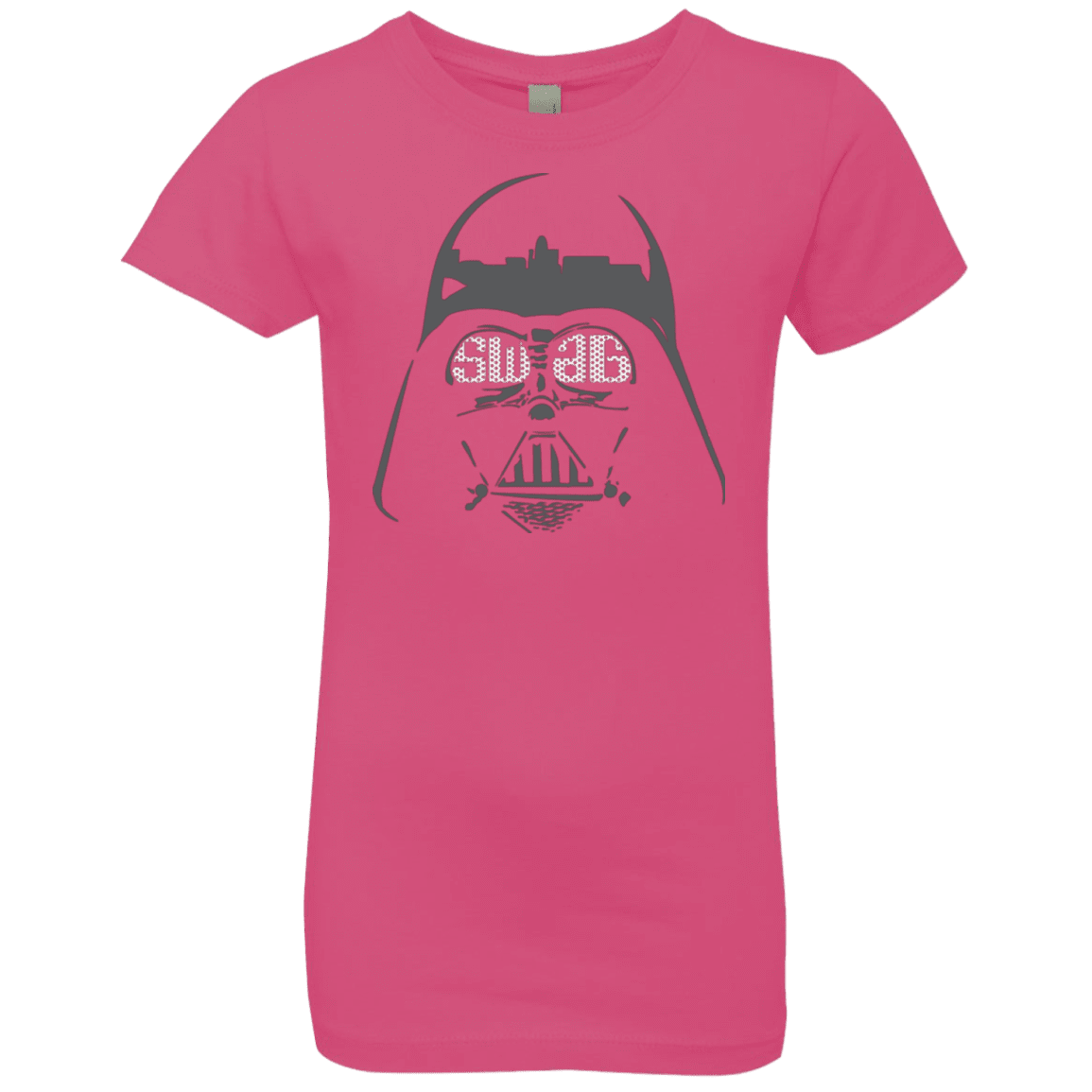 T-Shirts Hot Pink / YXS Dark Side Swag Girls Premium T-Shirt