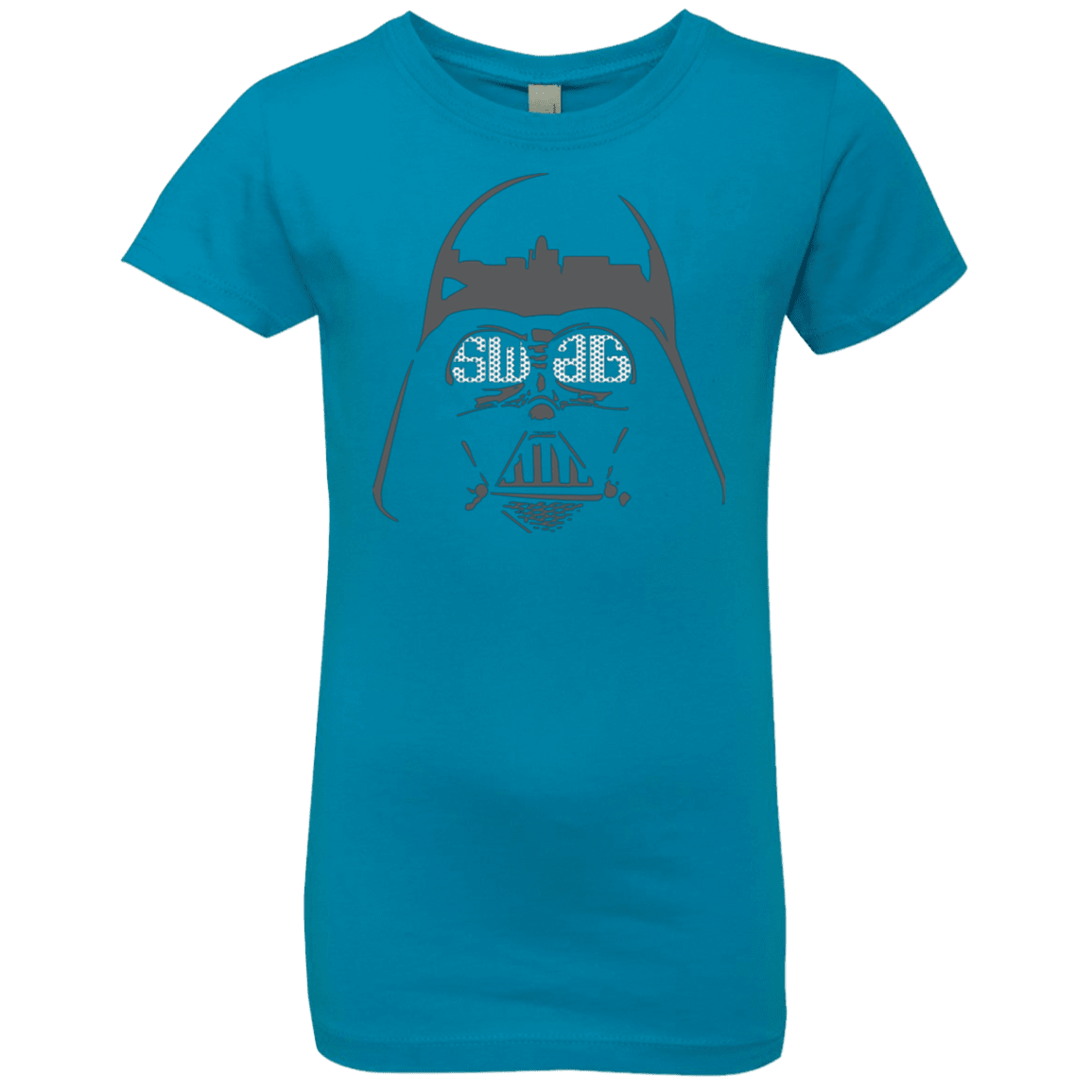 T-Shirts Turquoise / YXS Dark Side Swag Girls Premium T-Shirt