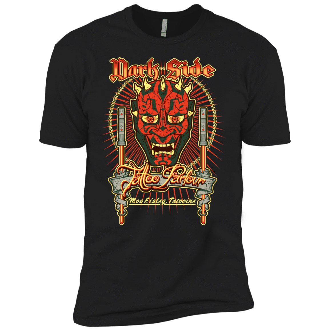 T-Shirts Black / YXS Dark Side Tattoo Boys Premium T-Shirt