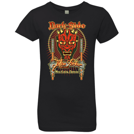 T-Shirts Black / YXS Dark Side Tattoo Girls Premium T-Shirt