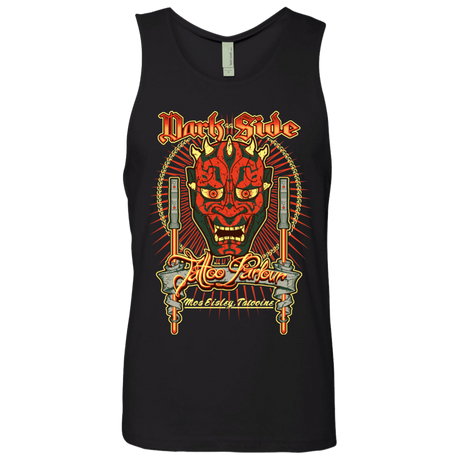 T-Shirts Black / Small Dark Side Tattoo Men's Premium Tank Top