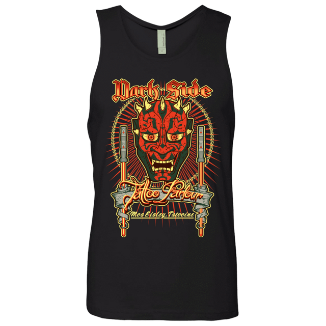 T-Shirts Black / Small Dark Side Tattoo Men's Premium Tank Top