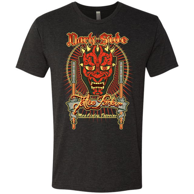 T-Shirts Vintage Black / Small Dark Side Tattoo Men's Triblend T-Shirt