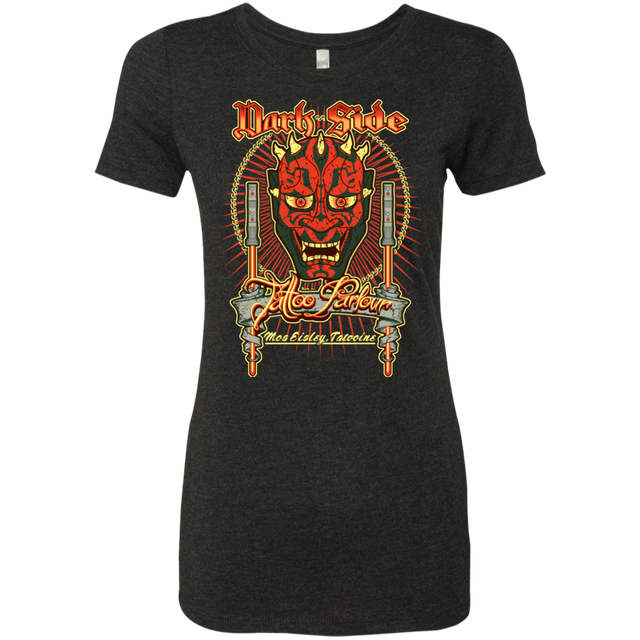 T-Shirts Vintage Black / Small Dark Side Tattoo Women's Triblend T-Shirt