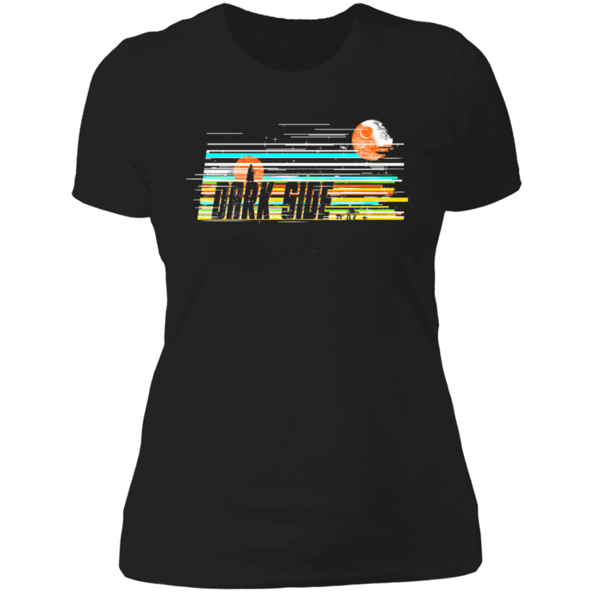 T-Shirts Black / X-Small Dark Side Women's Premium T-Shirt