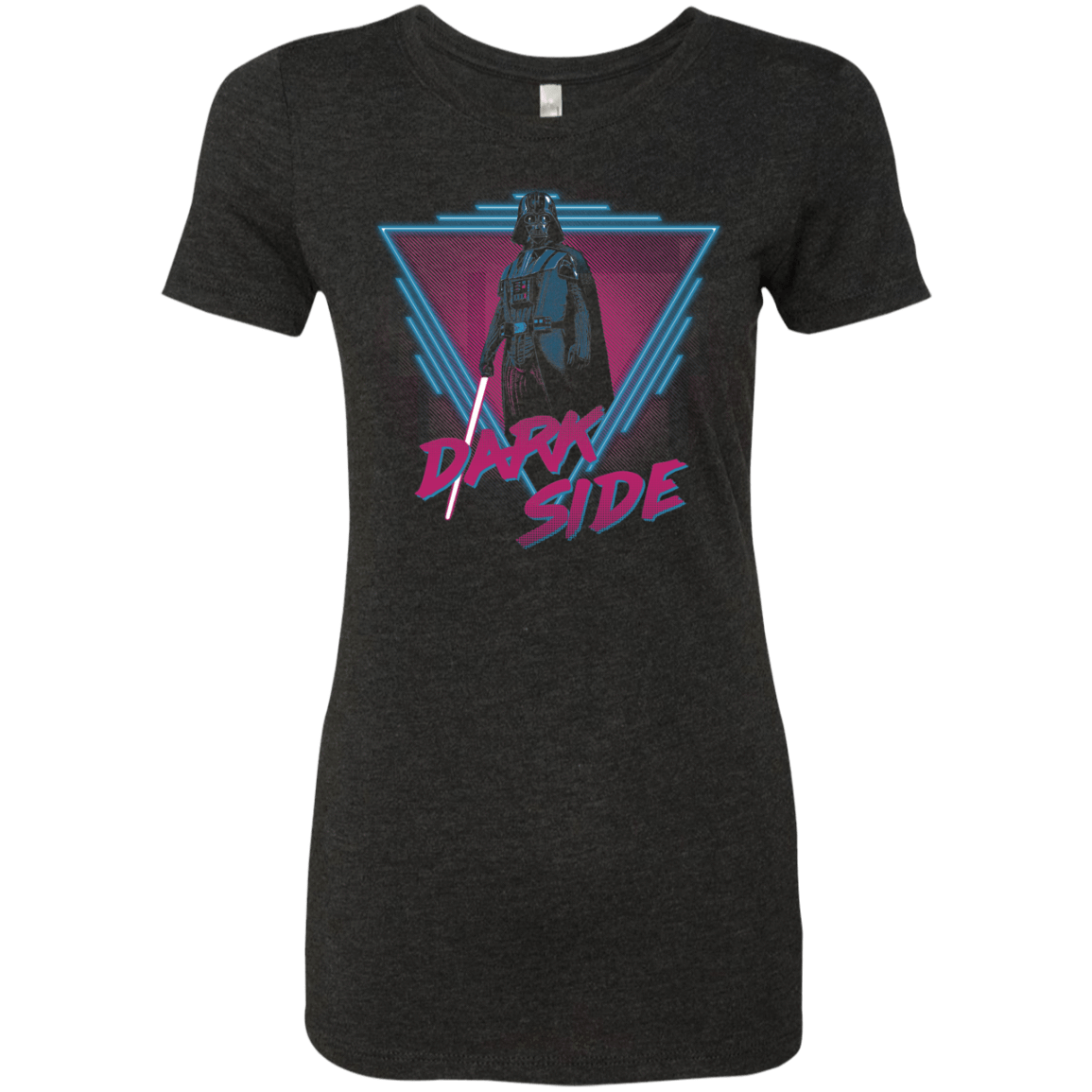 T-Shirts Vintage Black / Small Dark Side Women's Triblend T-Shirt