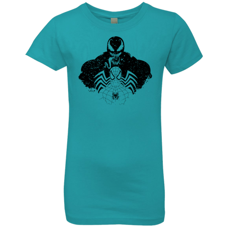 T-Shirts Tahiti Blue / YXS Dark Spider Shadow Girls Premium T-Shirt
