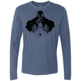 T-Shirts Indigo / Small Dark Spider Shadow Men's Premium Long Sleeve