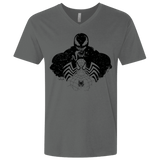 T-Shirts Heavy Metal / X-Small Dark Spider Shadow Men's Premium V-Neck