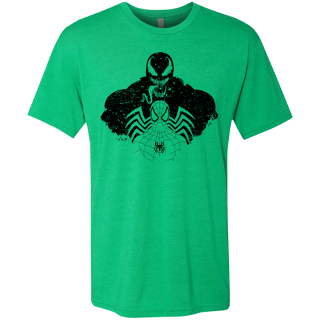 T-Shirts Envy / Small Dark Spider Shadow Men's Triblend T-Shirt
