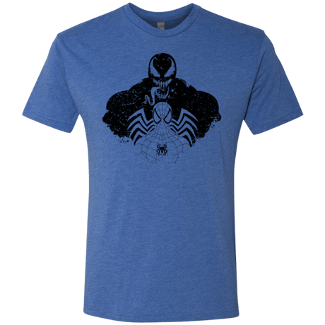 T-Shirts Vintage Royal / Small Dark Spider Shadow Men's Triblend T-Shirt