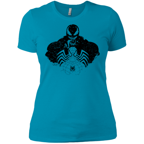T-Shirts Turquoise / X-Small Dark Spider Shadow Women's Premium T-Shirt