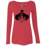 Dark Spider Shadow Women's Triblend Long Sleeve Shirt