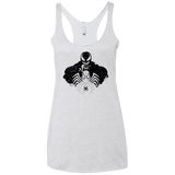 T-Shirts Heather White / X-Small Dark Spider Shadow Women's Triblend Racerback Tank