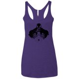 T-Shirts Purple / X-Small Dark Spider Shadow Women's Triblend Racerback Tank